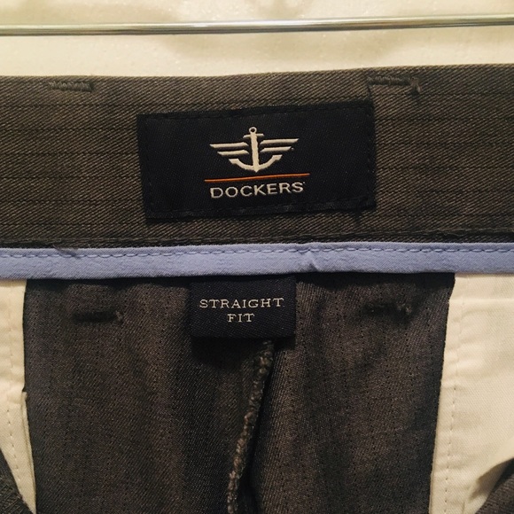 Gray [Dockers] Dress Pants - Picture 3 of 8